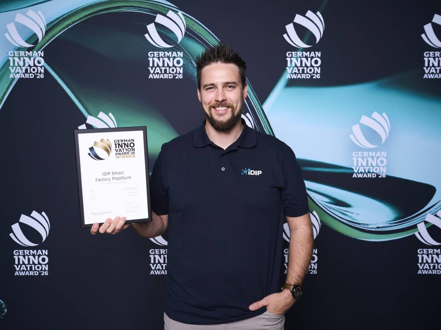iDIP wins German Innovation Award 2026 - Smart Factory platform honored ...